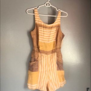 Linen romper